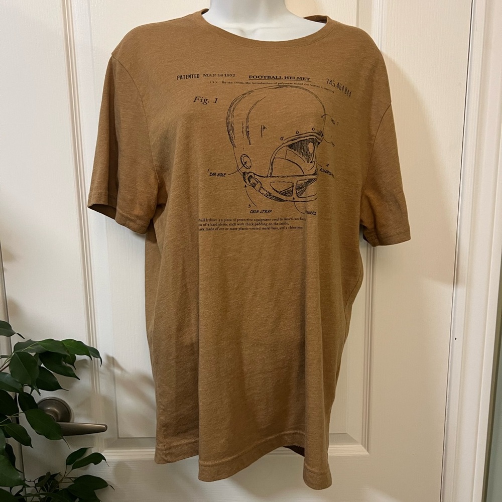Brown Graphic Men's T-Shirt